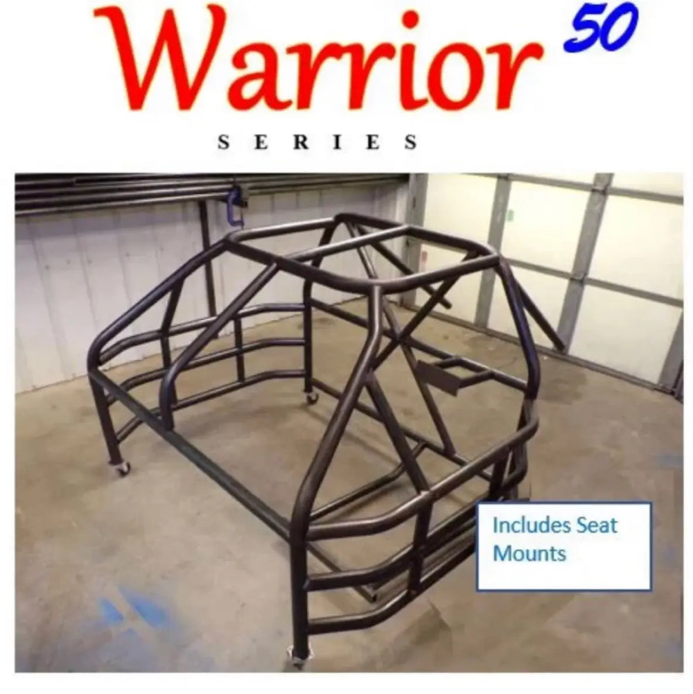 DCR Warrior Cage – 1.75” Mild Steel Tubing (Shipped) – Heavy‑Duty Circle Track & Figure 8 Roll Cage BK Racing Store