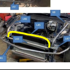 DCR 45 Upper Core Support (Shipped) BK Racing Store