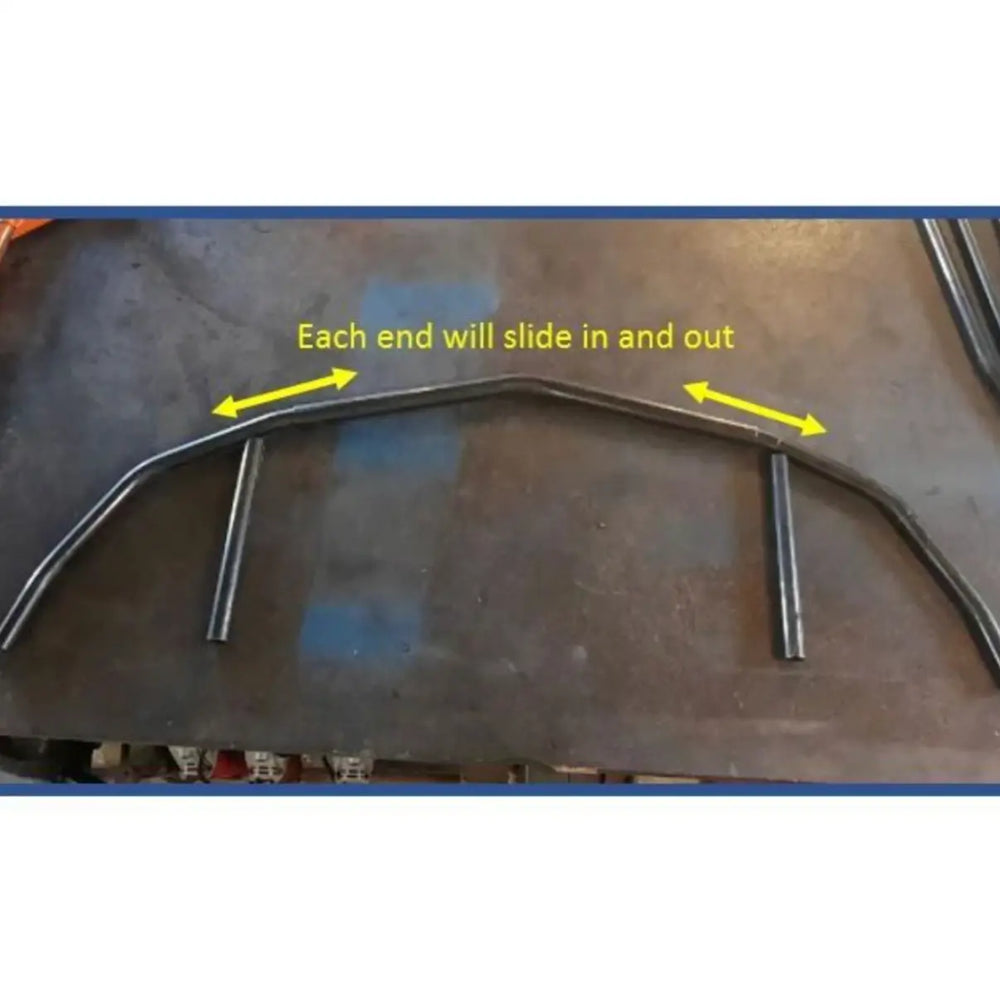DCR Single Cavalier Front Bumper (Shipped) – Lightweight Front Bumper for Cavalier Stock Cars BK Racing Store