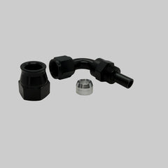 BK Racing AN-8 90° PTFE Swivel Hose End – High-Flow Elbow Fitting for Braided Lines BK Racing Store