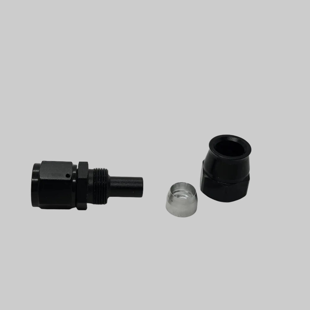BK Racing AN-8 PTFE Straight Hose End – High-Flow Swivel Fitting for Braided Lines BK Racing Store