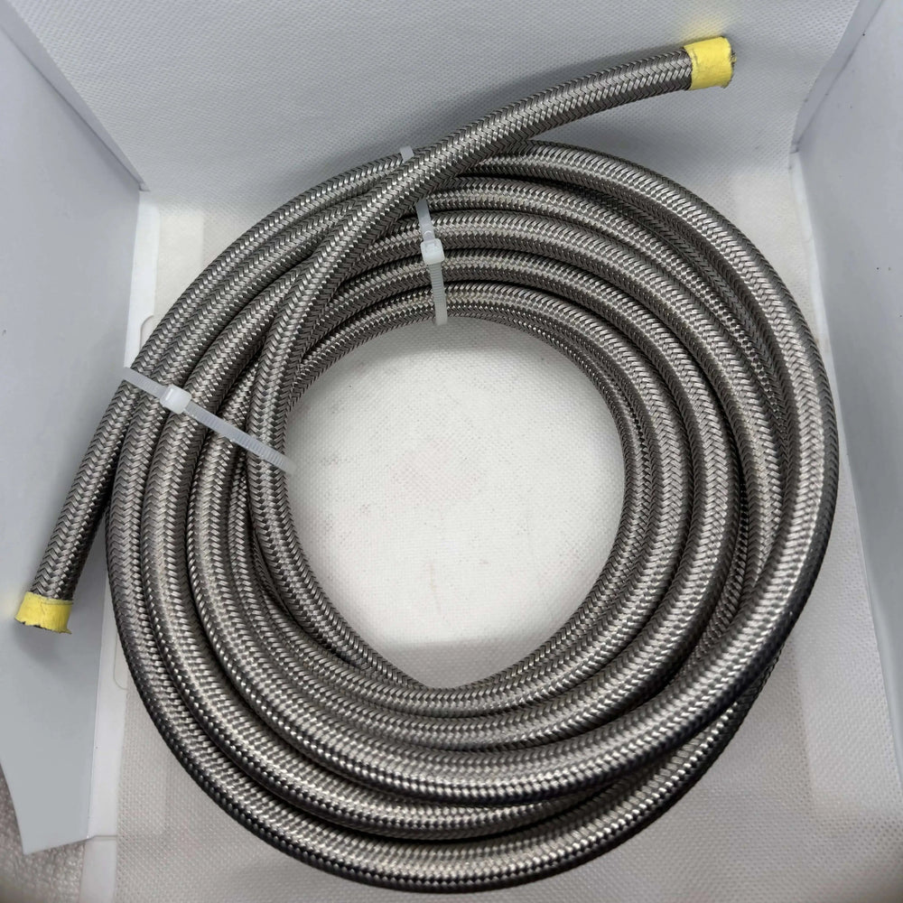 BK Racing AN-6 PTFE Lined Stainless Braided Hose (Sold by the Foot) – High-Performance Custom Line BK Racing Store