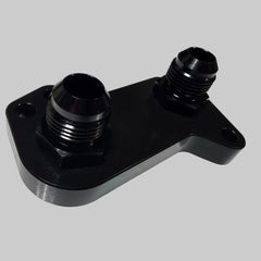 GM Ecotec LSJ/LNF Oil Cooler Adapter Plate – Remote Oil Cooler Conversion BK Racing GM Ecotec LSJ/LNF Oil Cooler Adapter Plate – Remote Oil Cooler Conversion