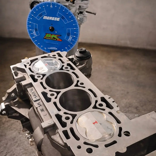 Ecotec Engine With High Compression Pistons Getting Degreed in 