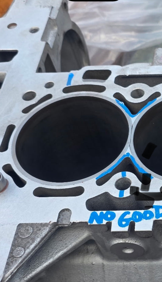 Repairing Damaged Ecotec Engine Blocks BK Racing
