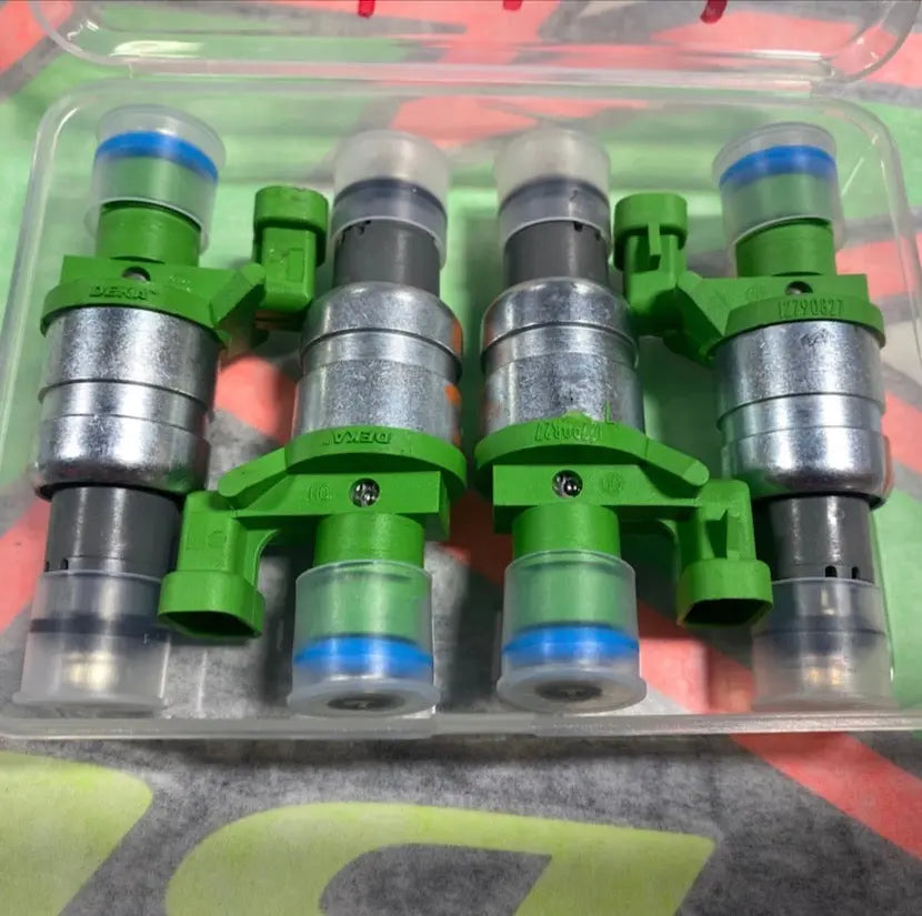 Rebuilt DEKA Green Top Flow-Matched Injectors (Set of 4) – Premium Fuel Upgrade for J-Body Performance BK Racing Store