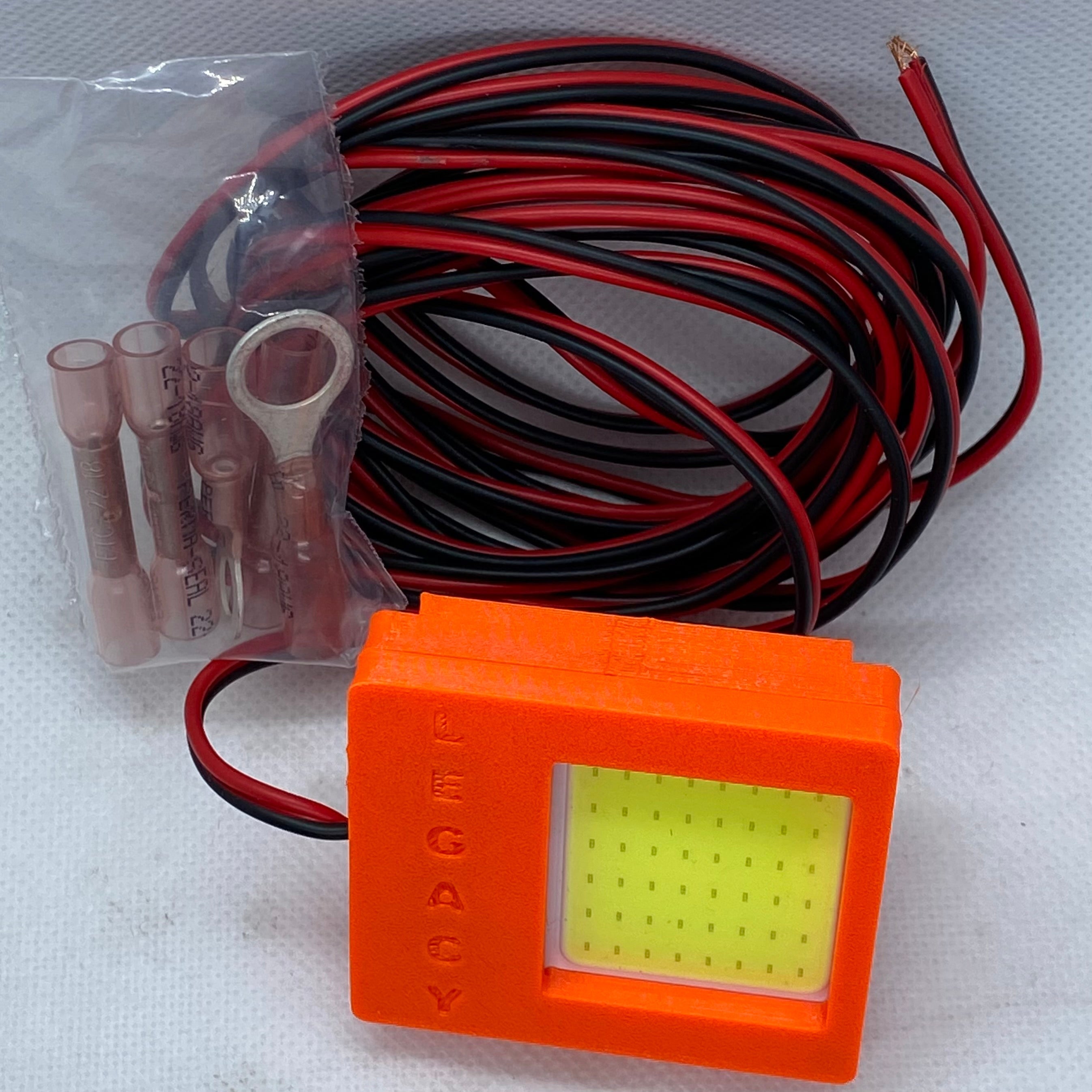 Legacy Products Orange Dome Light Roll Bar Mount – High‑Visibility LED Safety Light for Race Cars & Track Vehicles