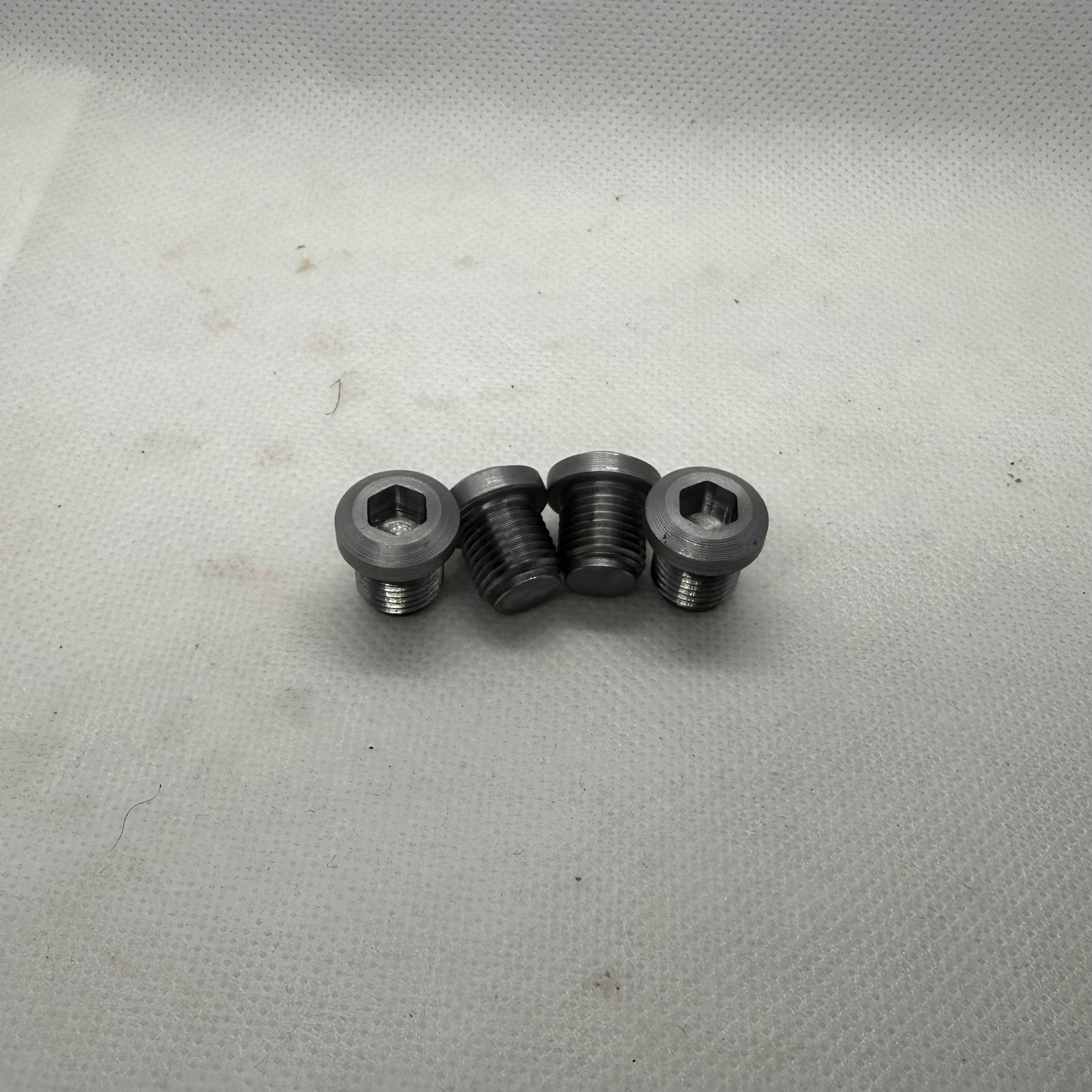 Ecotec Piston Oil Squirter Block-Off Plugs (Set of 4) – Reliable Oil Passage Seal for Performance Builds