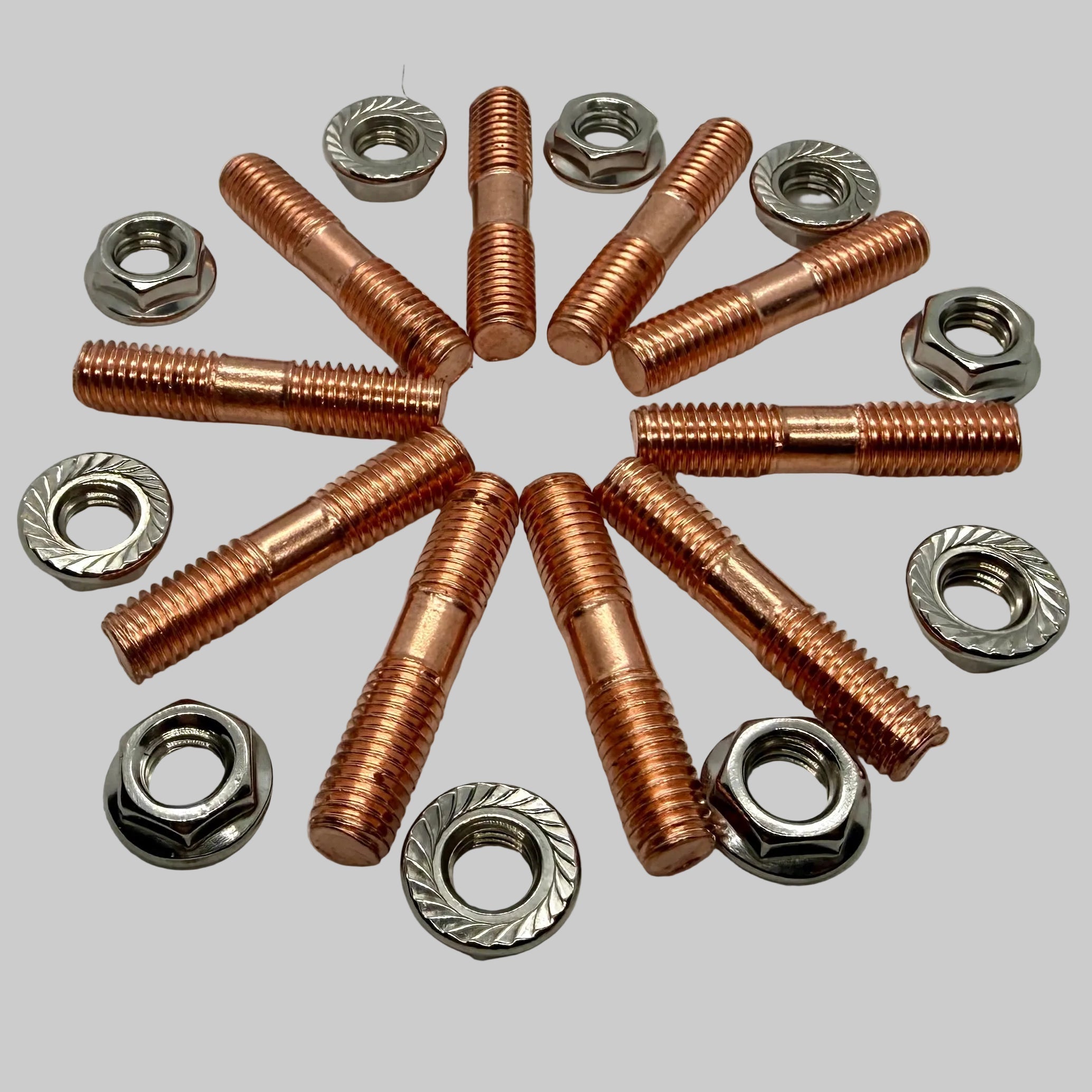 BK Racing Ecotec Exhaust Studs 10 Pack