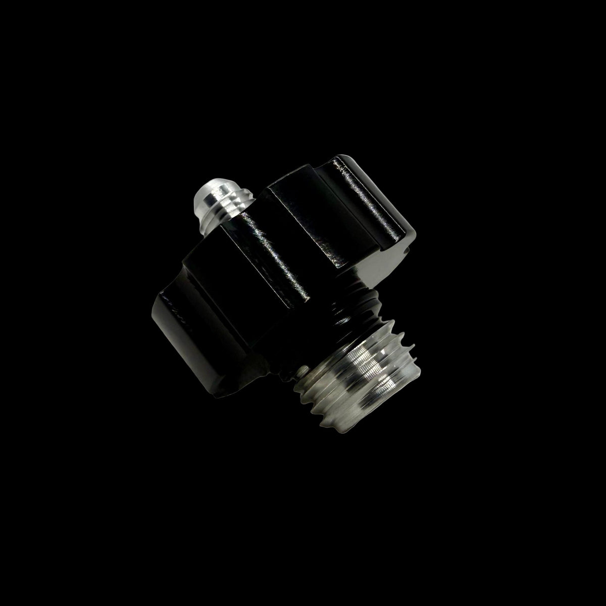 BK Racing F23 Transmission Cap AN-4 Adapter – Clean Vent & Breather
