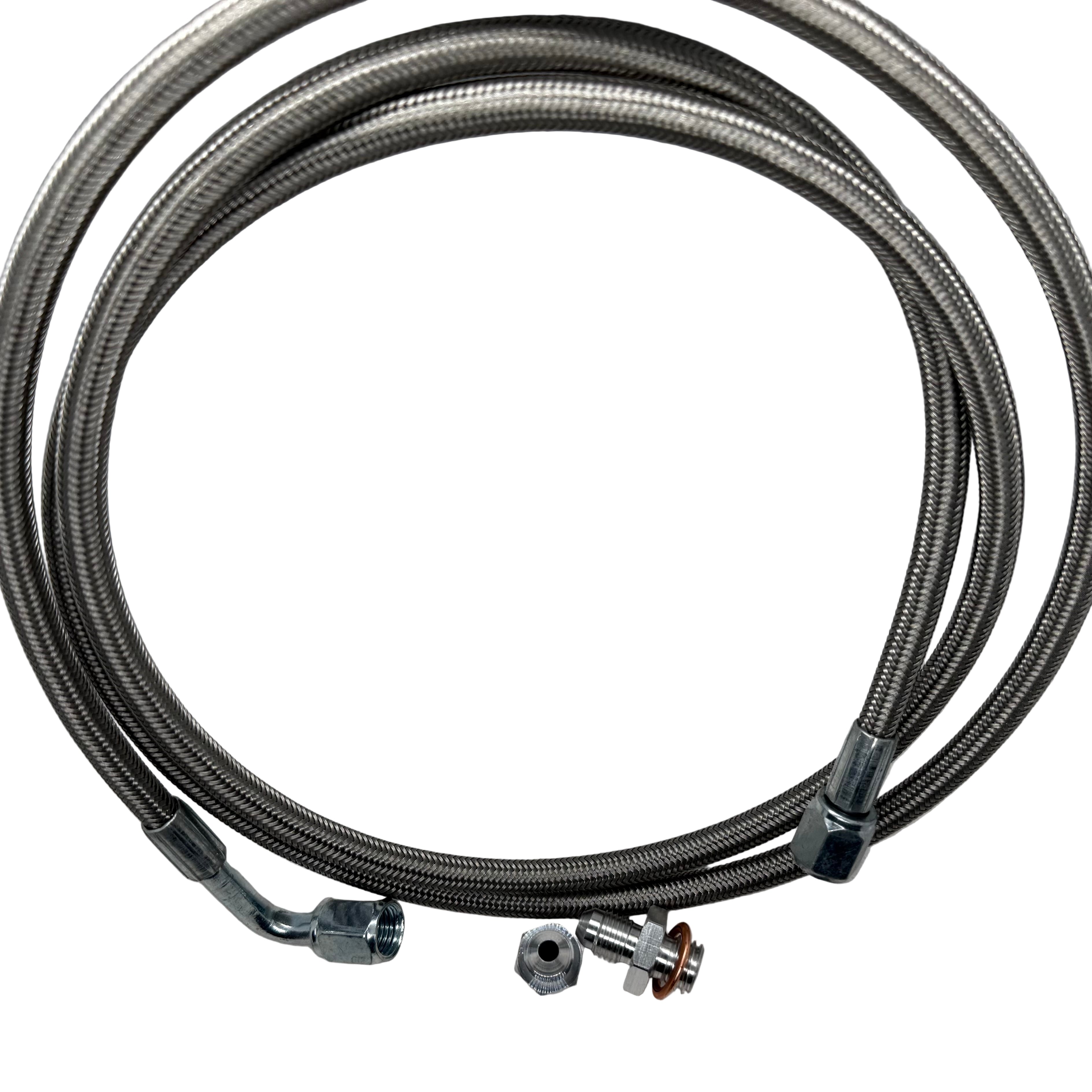 Ecotec Oil Pressure Line Kit with AN-4 Adapter & Fittings – Complete Mechanical Gauge Setup