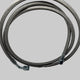 BK Racing 60” Stainless Steel Braided PTFE Hose Assembly with -4AN Fittings