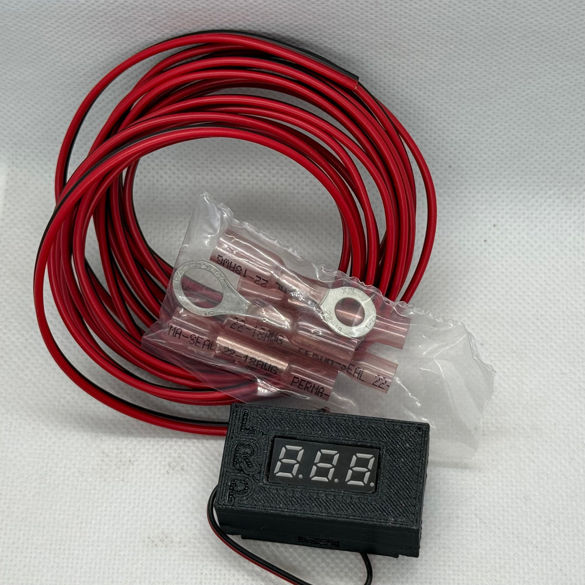 Voltage Gauge BLACK
