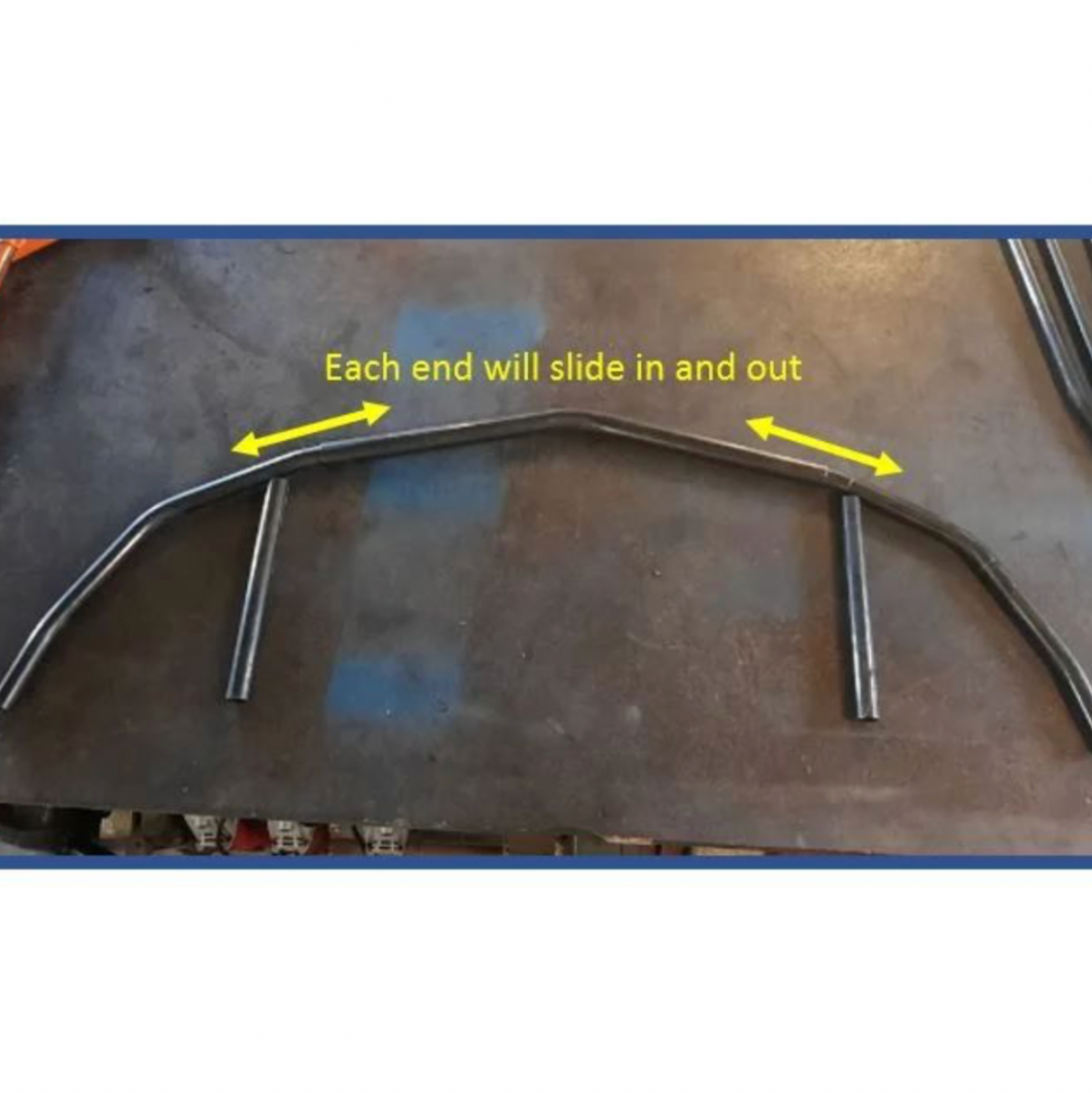 DCR Single Cavalier Front Bumper (Shipped) – Lightweight Front Bumper for Cavalier Stock Cars