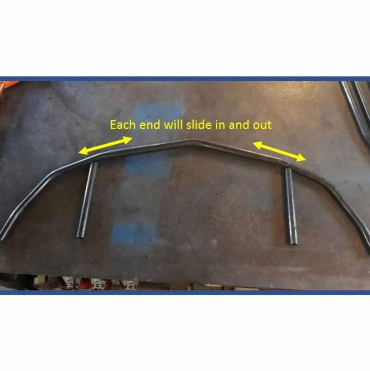 DCR Single Cavalier Front Bumper (Shipped) – Lightweight Front Bumper for Cavalier Stock Cars