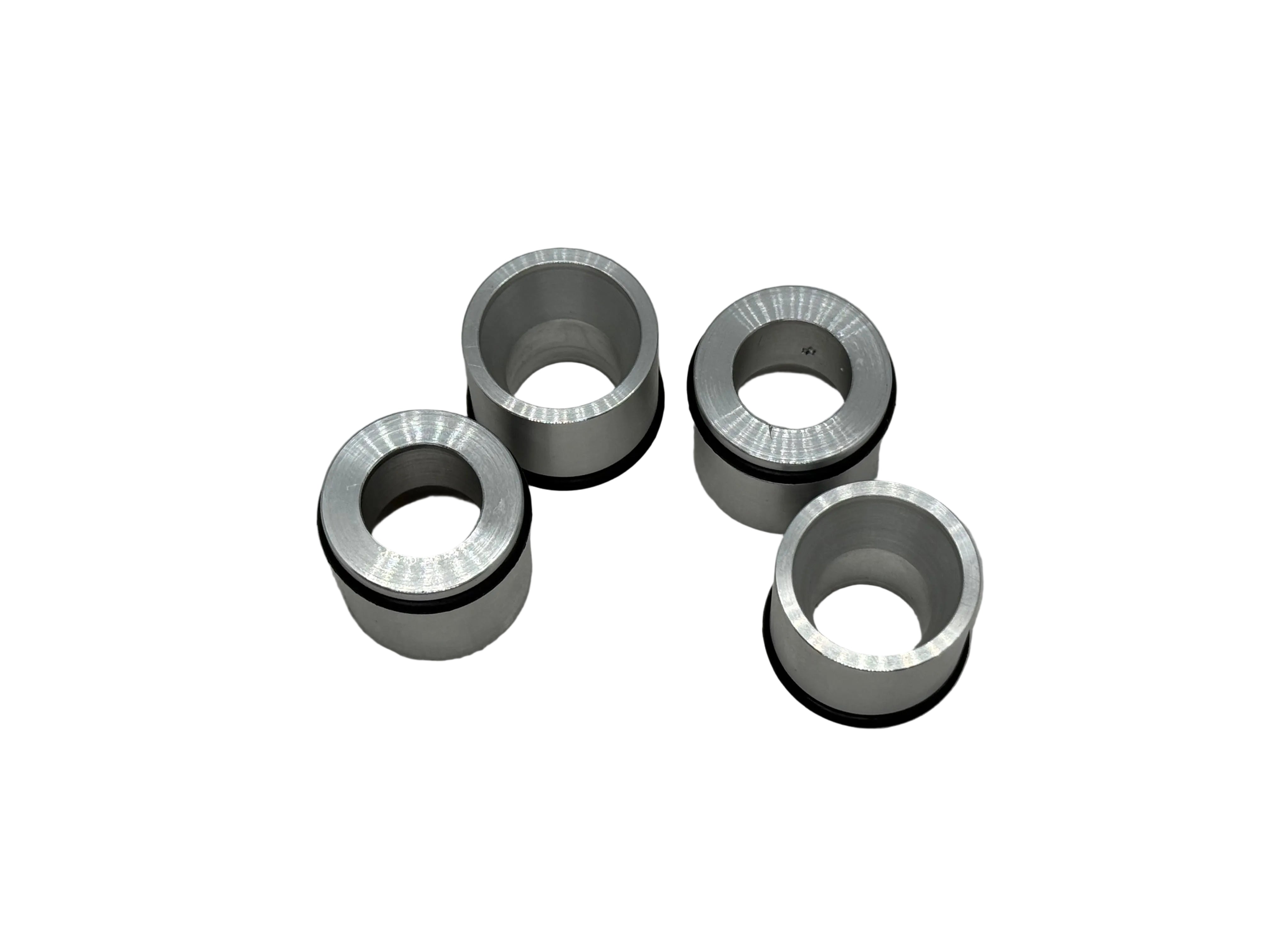 Ecotec Extended Injector Cups (Set of 4) – Precision Spacers for Custom Fuel Rail & Injector Swaps