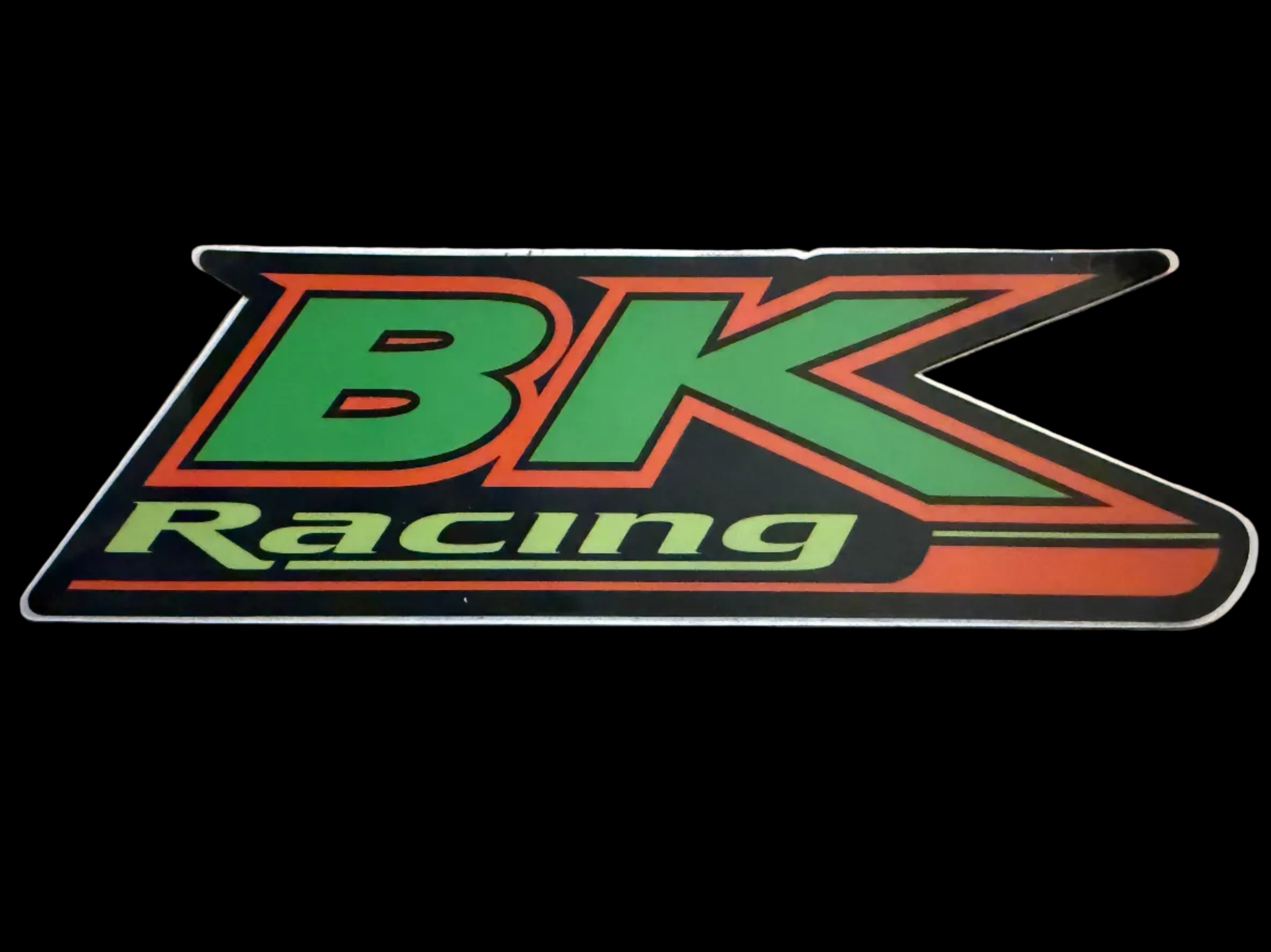 BK Racing 6" Wide Sticker – Premium Vinyl Decal for Your Ride or Toolbox