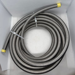 BK Racing AN-6 PTFE Lined Stainless Braided Hose (Sold by the Foot) – High-Performance Custom Line