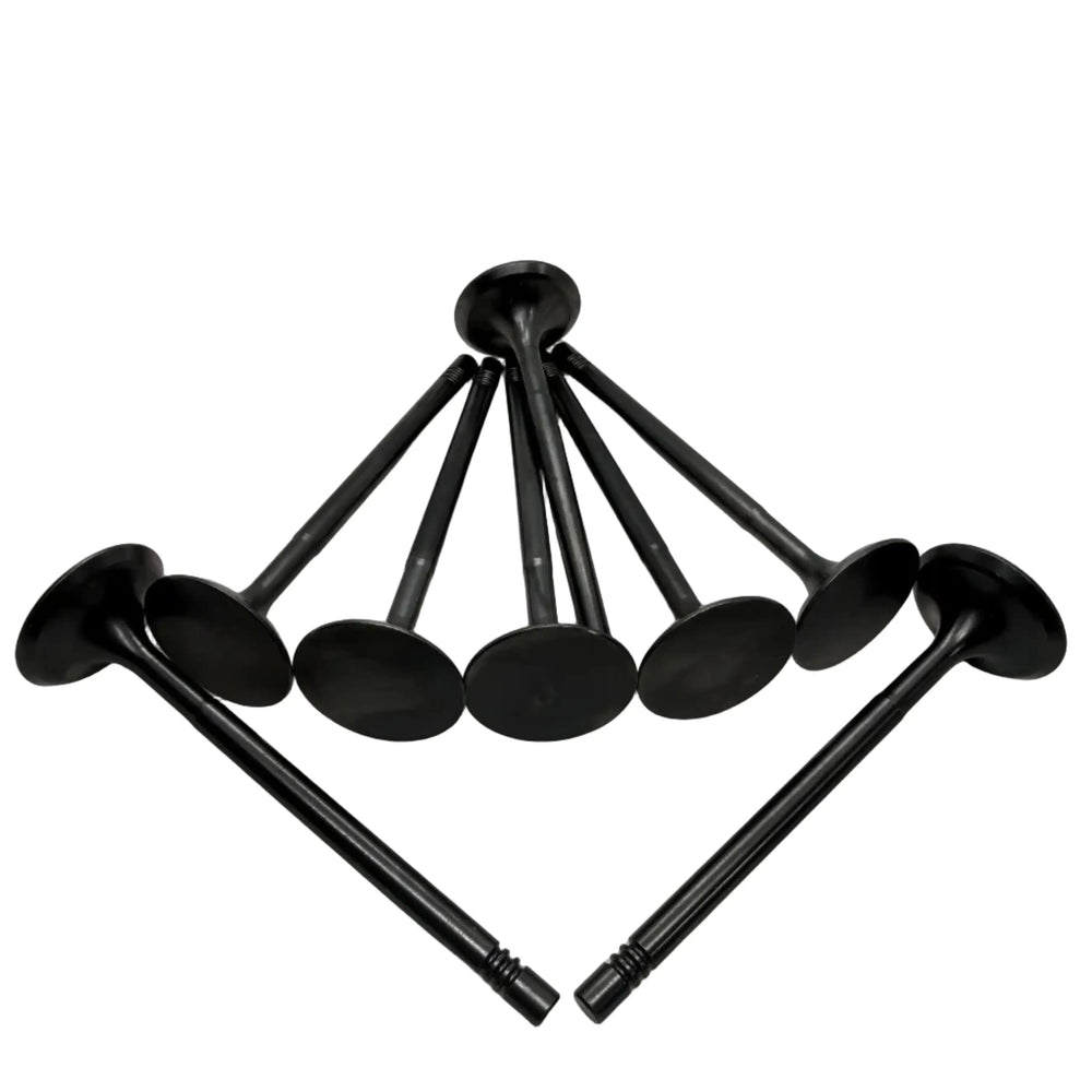 BK Racing Exhaust Valves Front 