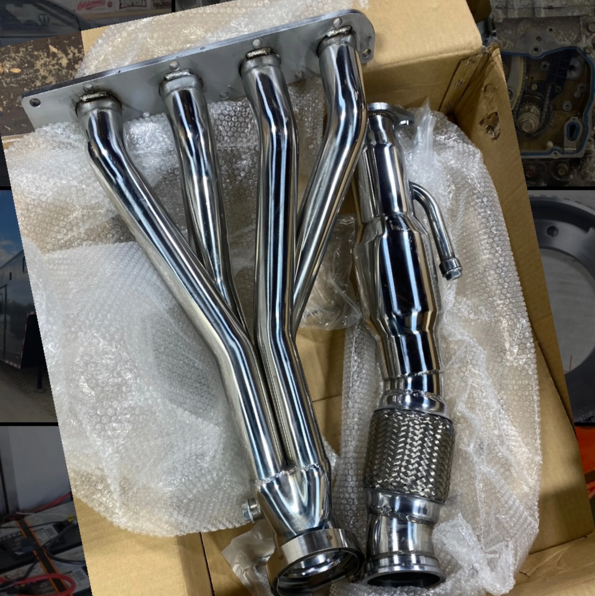 Ecotec Race Header – High-Flow Long Tube Exhaust Manifold for Maximum Power